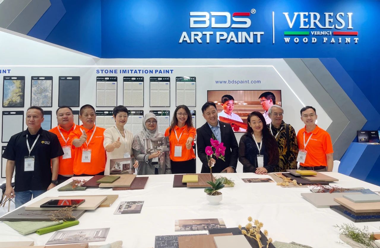 巴德士集团出海闪耀2025印尼涂料展，赋能东南亚产业升级，全球化战略全面提速